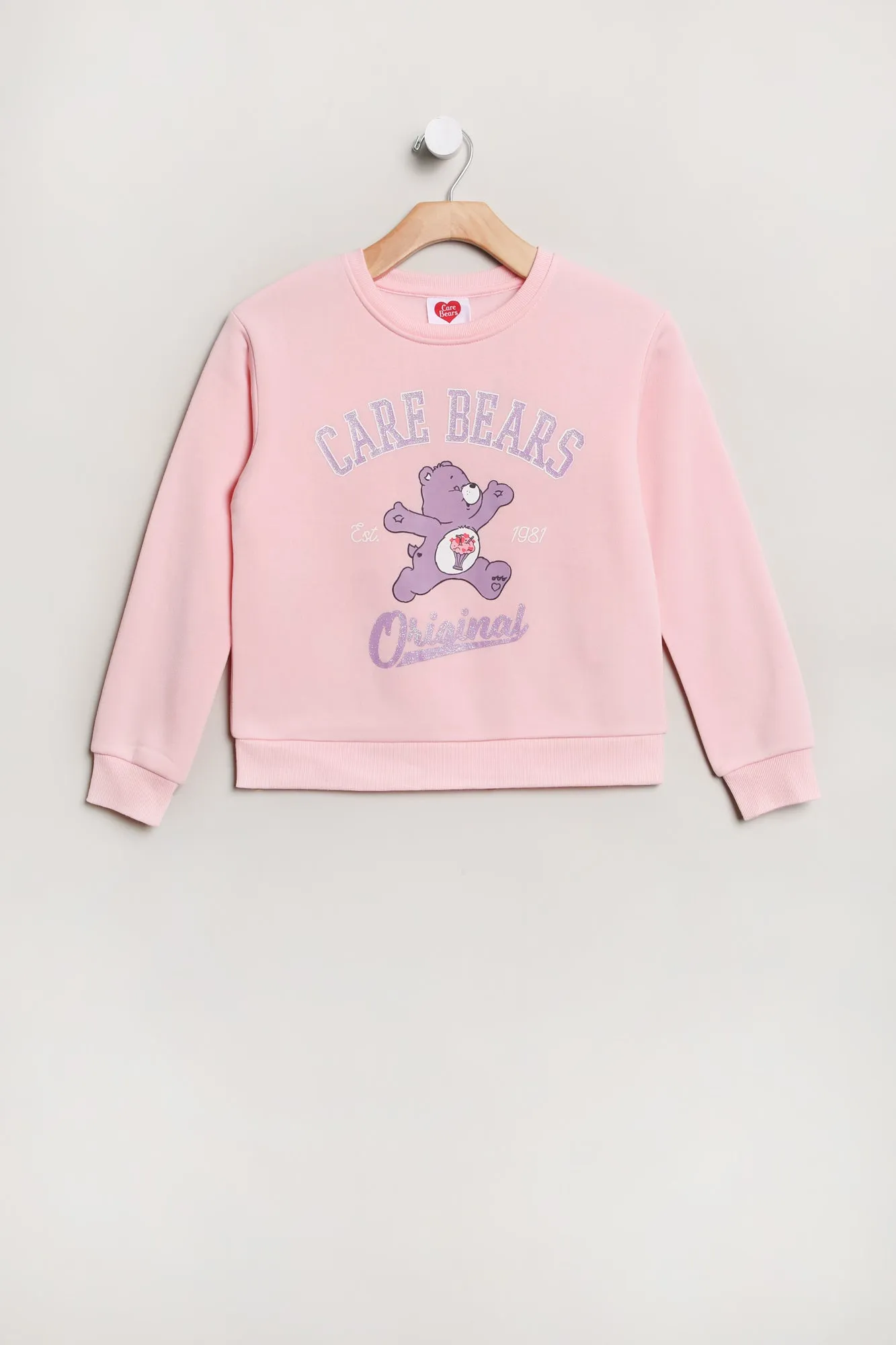 Girls' Care Bears Original Graphic Crew Neck Sweatshirt sold by Bluenotes