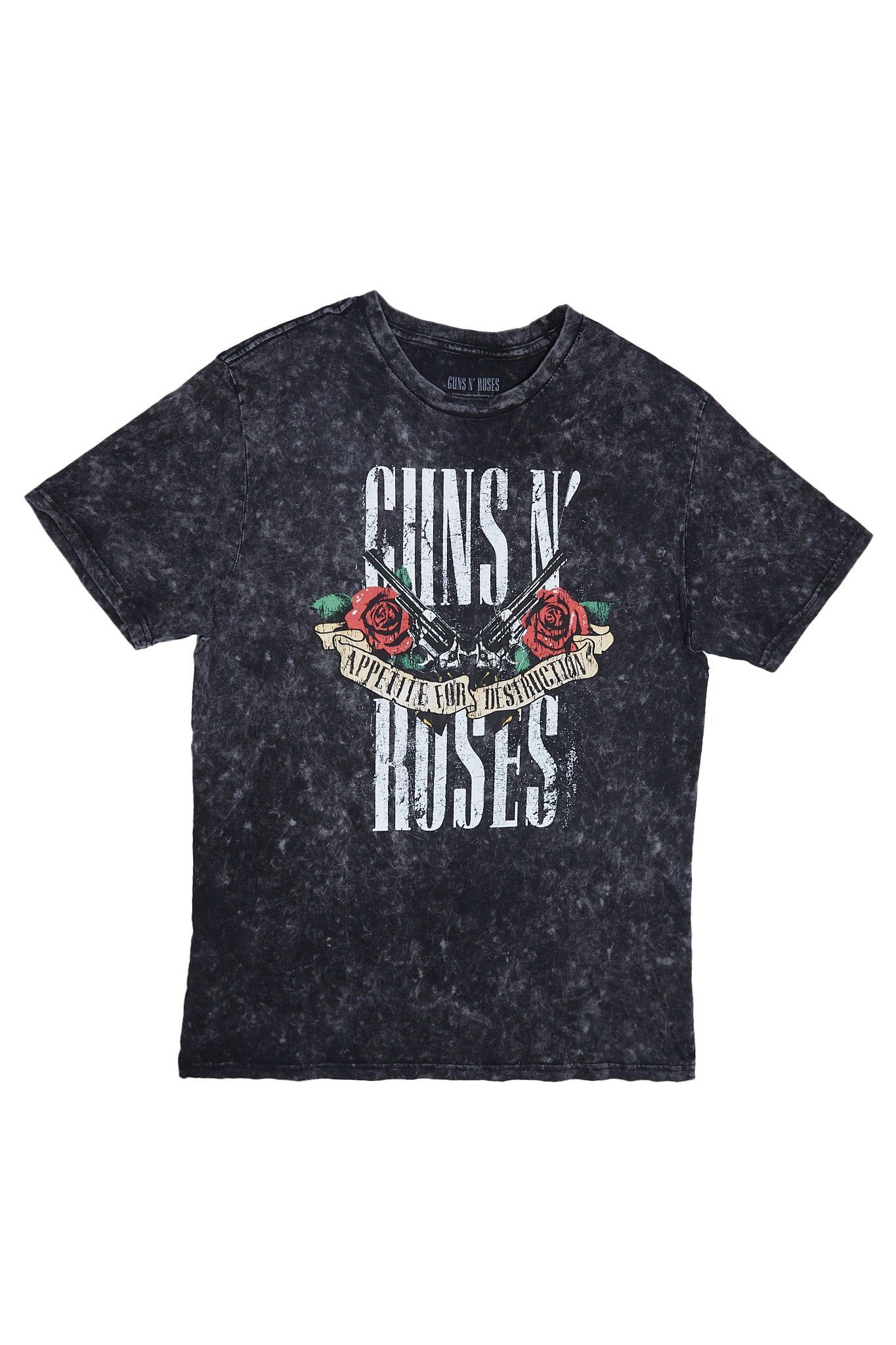 Guns N' Roses Graphic Acid Wash Tee sold by Bluenotes