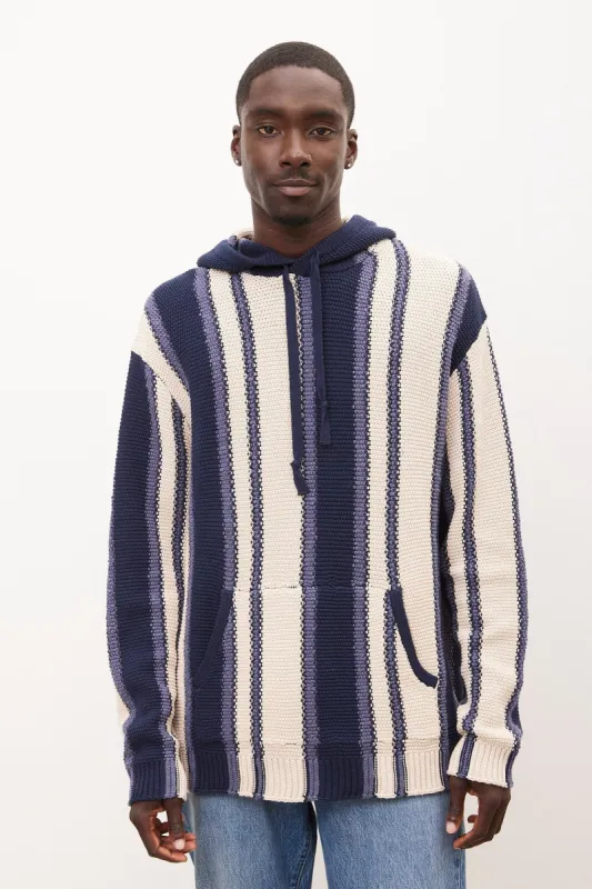 Striped Baja Hoodie sold by Bluenotes