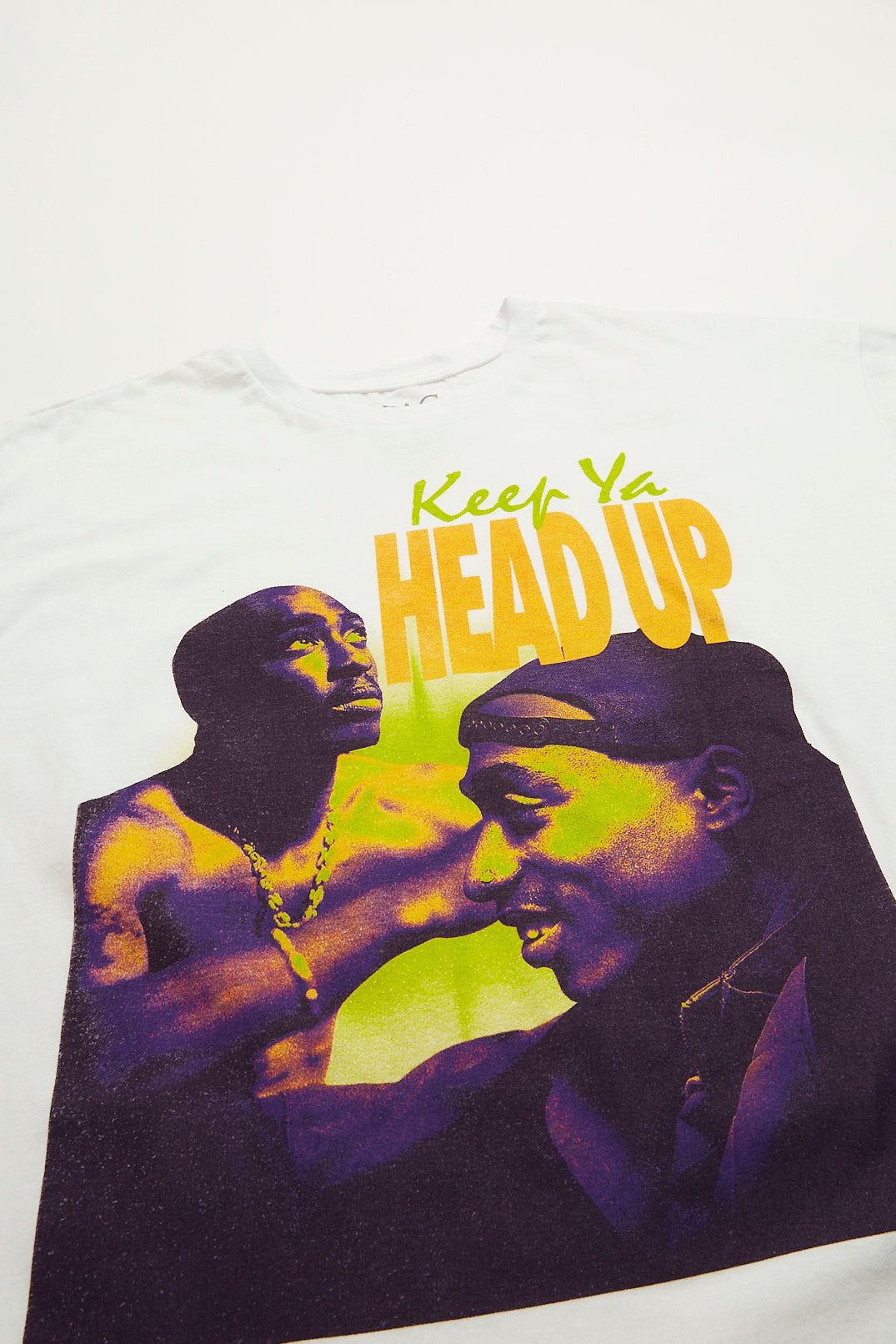 Tupac Shakur Keep Ya Head Up Graphic Boyfriend Tee sold by Bluenotes product image thumbnail 2