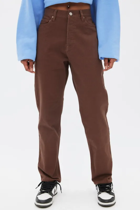 Super High Rise Straight Leg Mom Pant sold by Bluenotes