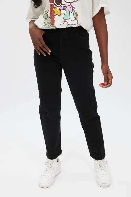 Super High Rise Straight Leg Mom Pant sold by Bluenotes