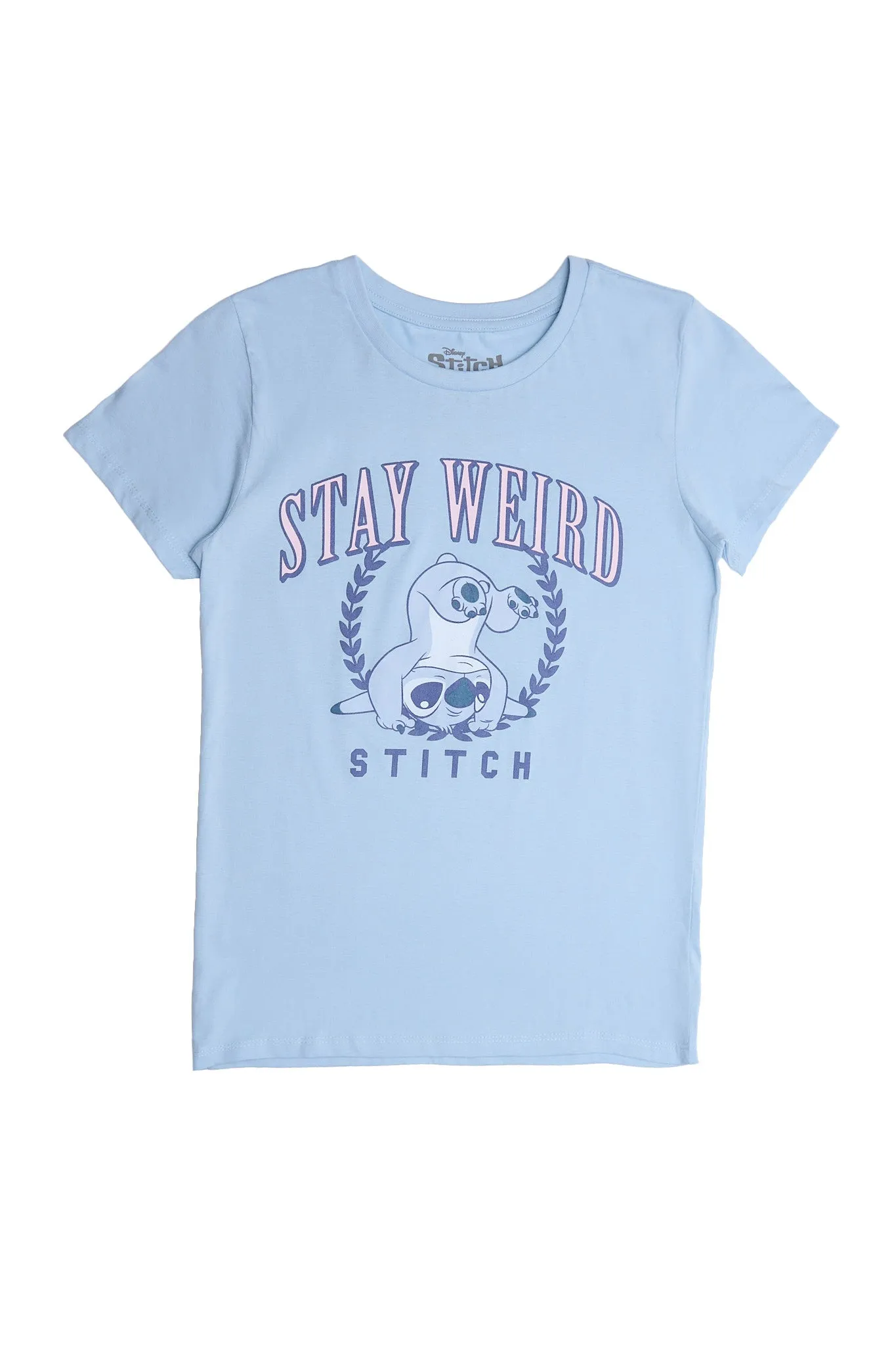 Stitch Stay Weird Graphic Classic Tee sold by Bluenotes