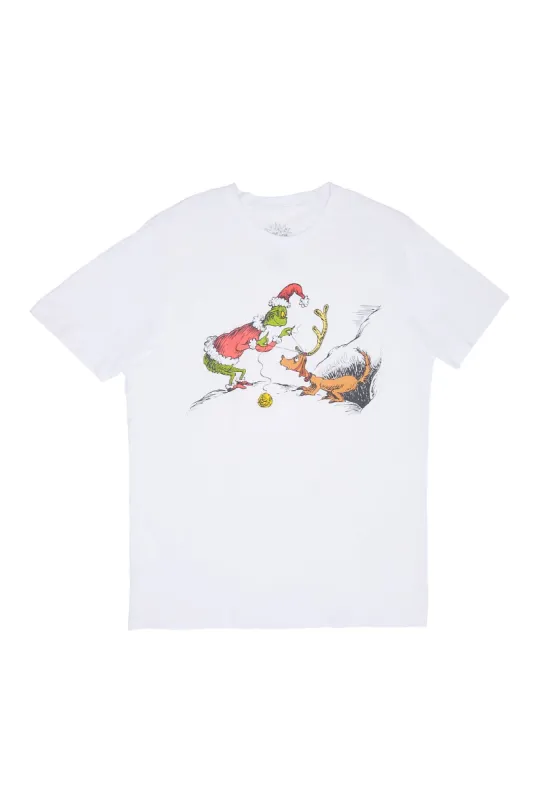Retro The Grinch And Max Graphic Tee sold by Bluenotes