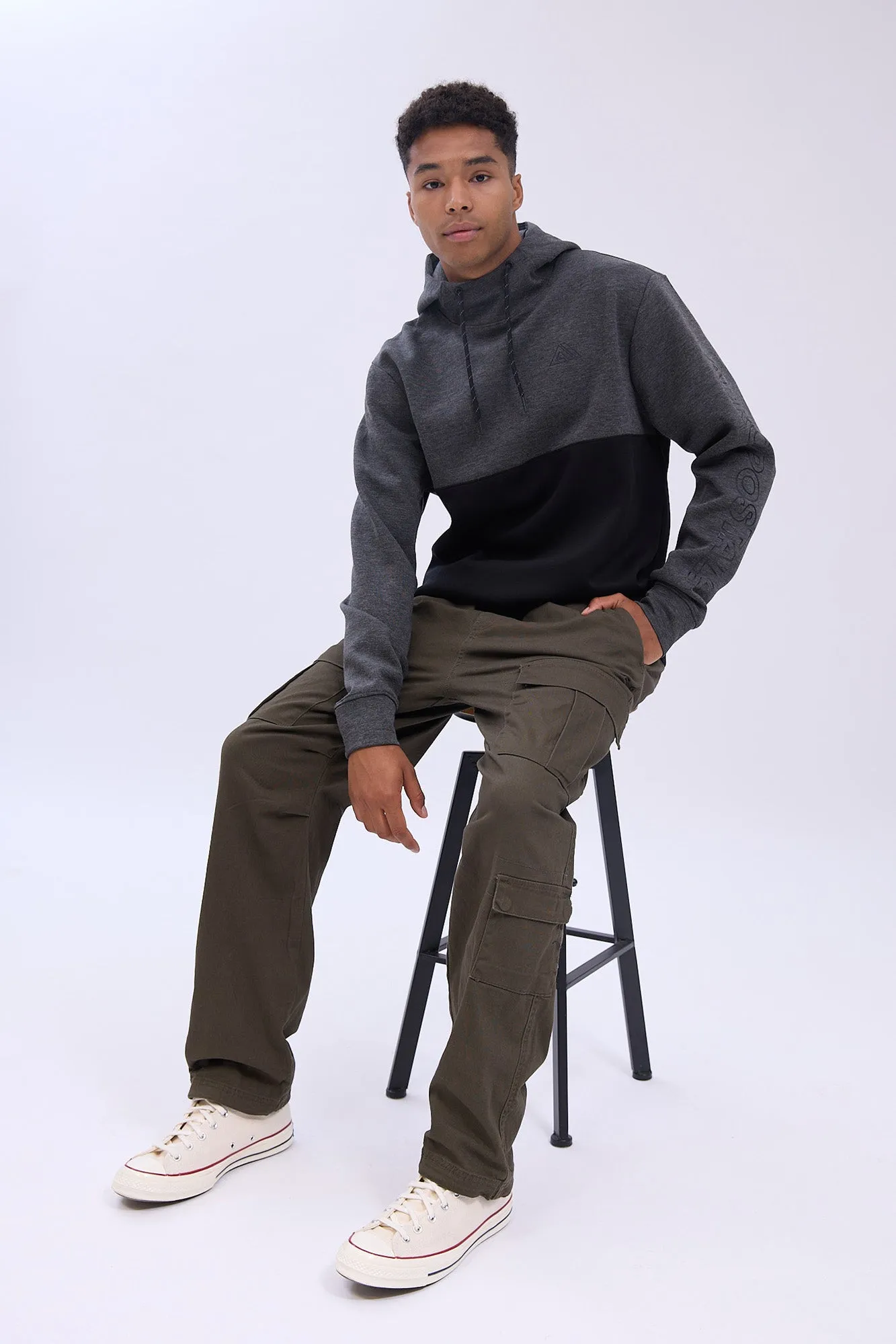 Aéropostale Air Tech Fleece Colour Block Pullover Hoodie sold by Bluenotes product image thumbnail 5