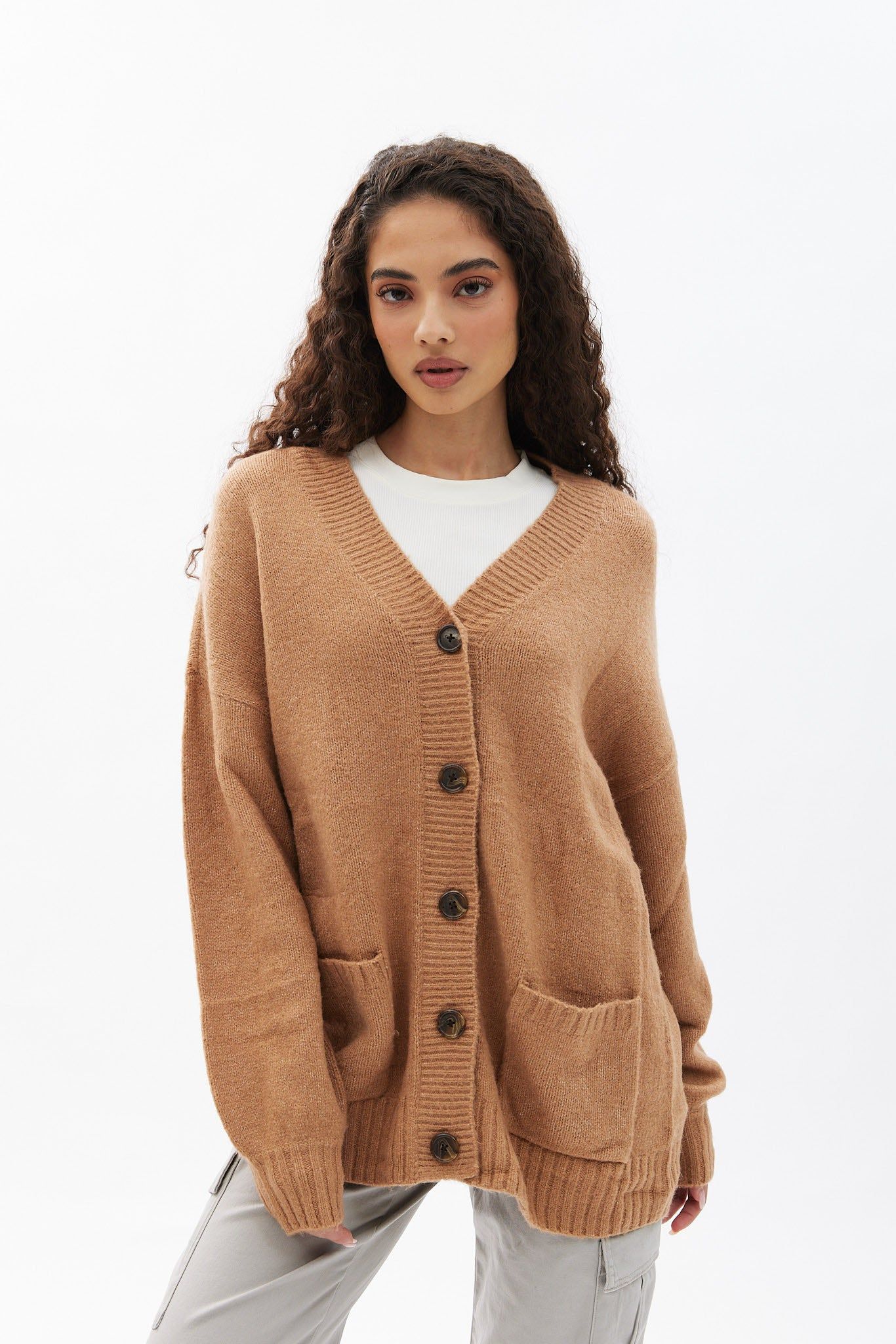 Oversized Button-Up Cardigan sold by Bluenotes product image thumbnail 2