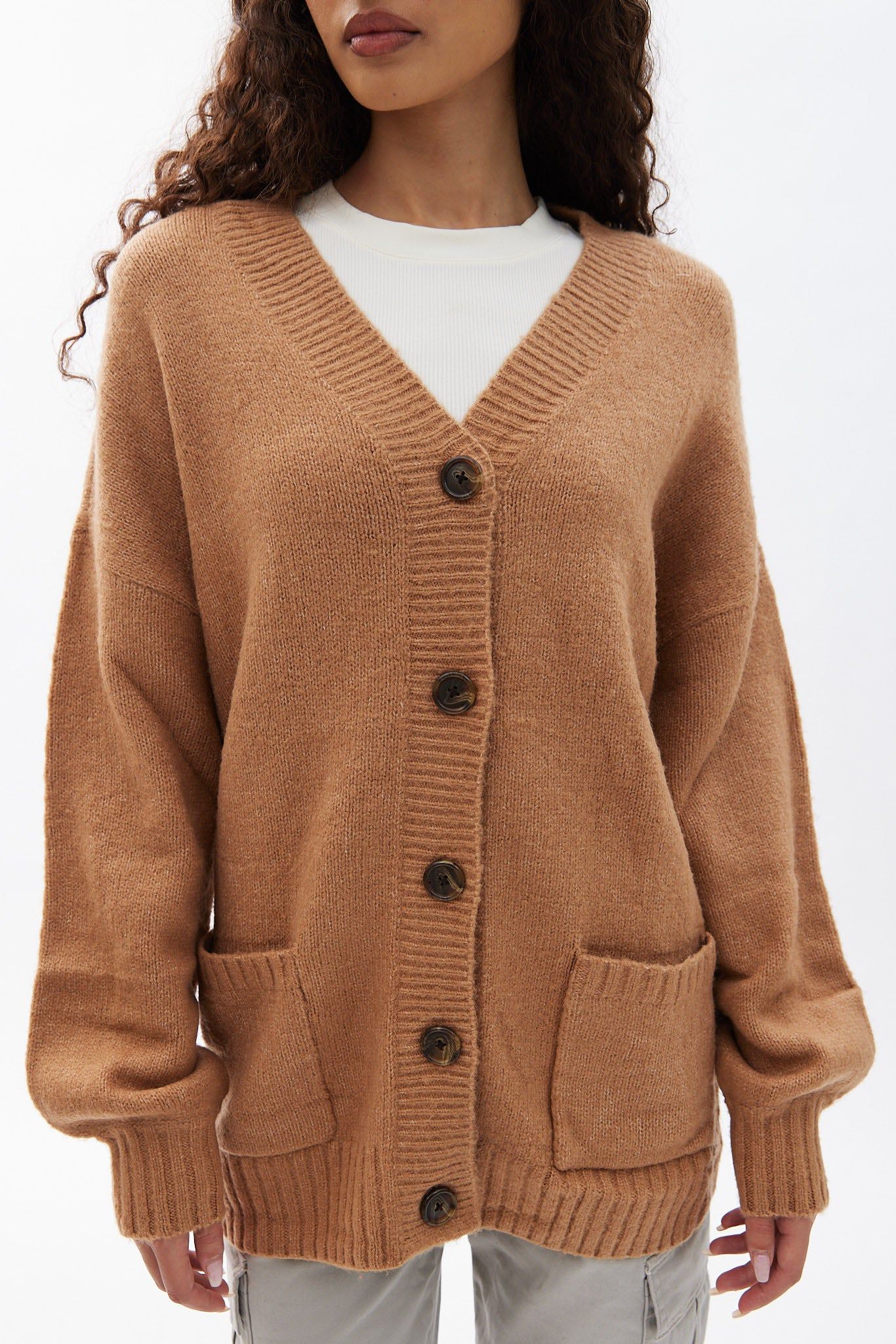 Oversized Button-Up Cardigan sold by Bluenotes product image thumbnail 3