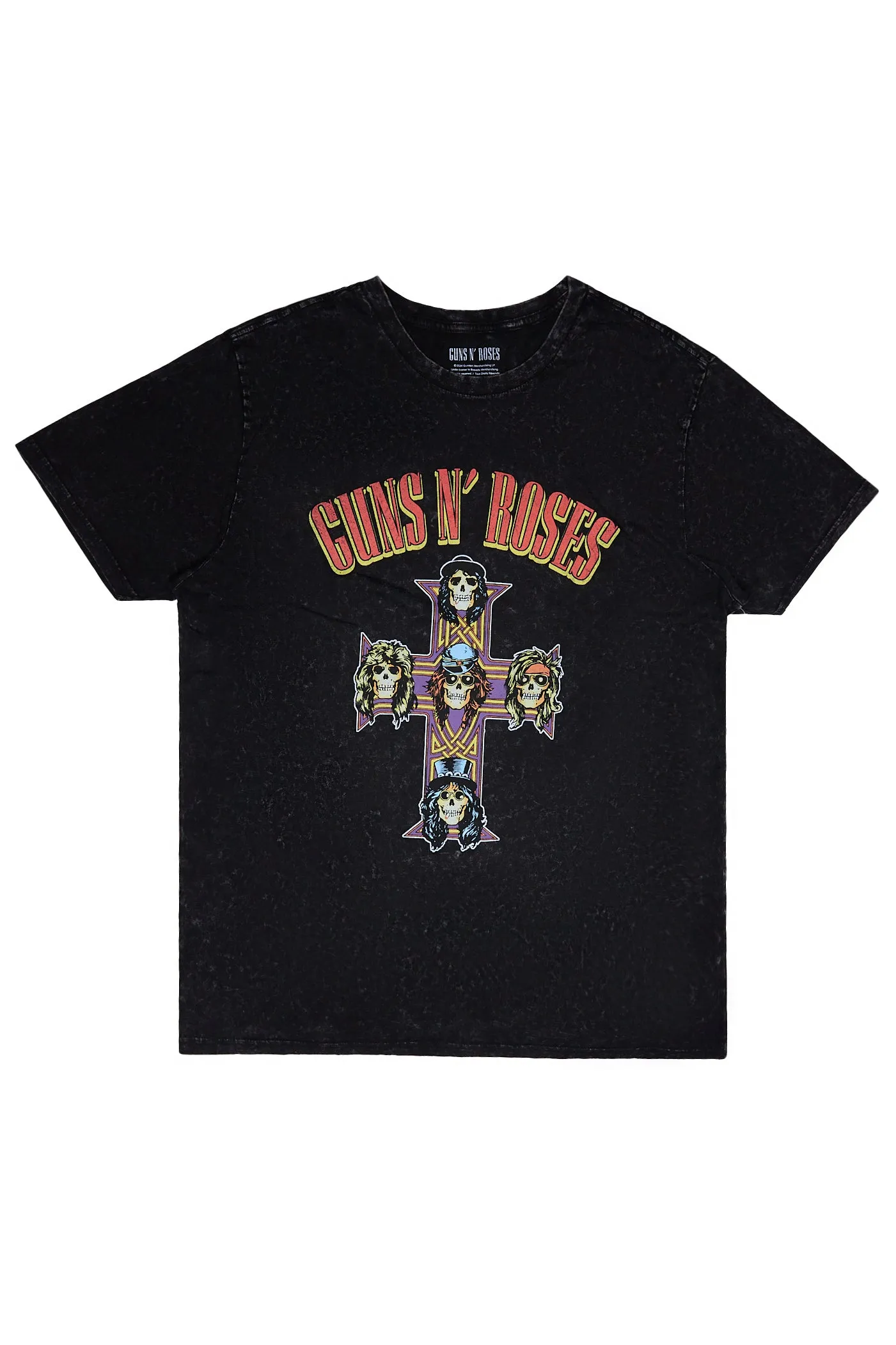 Guns N' Roses Graphic Acid Wash Tee sold by Bluenotes
