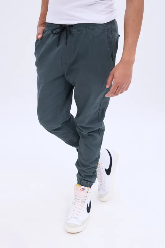 Slim Twill Jogger sold by Bluenotes