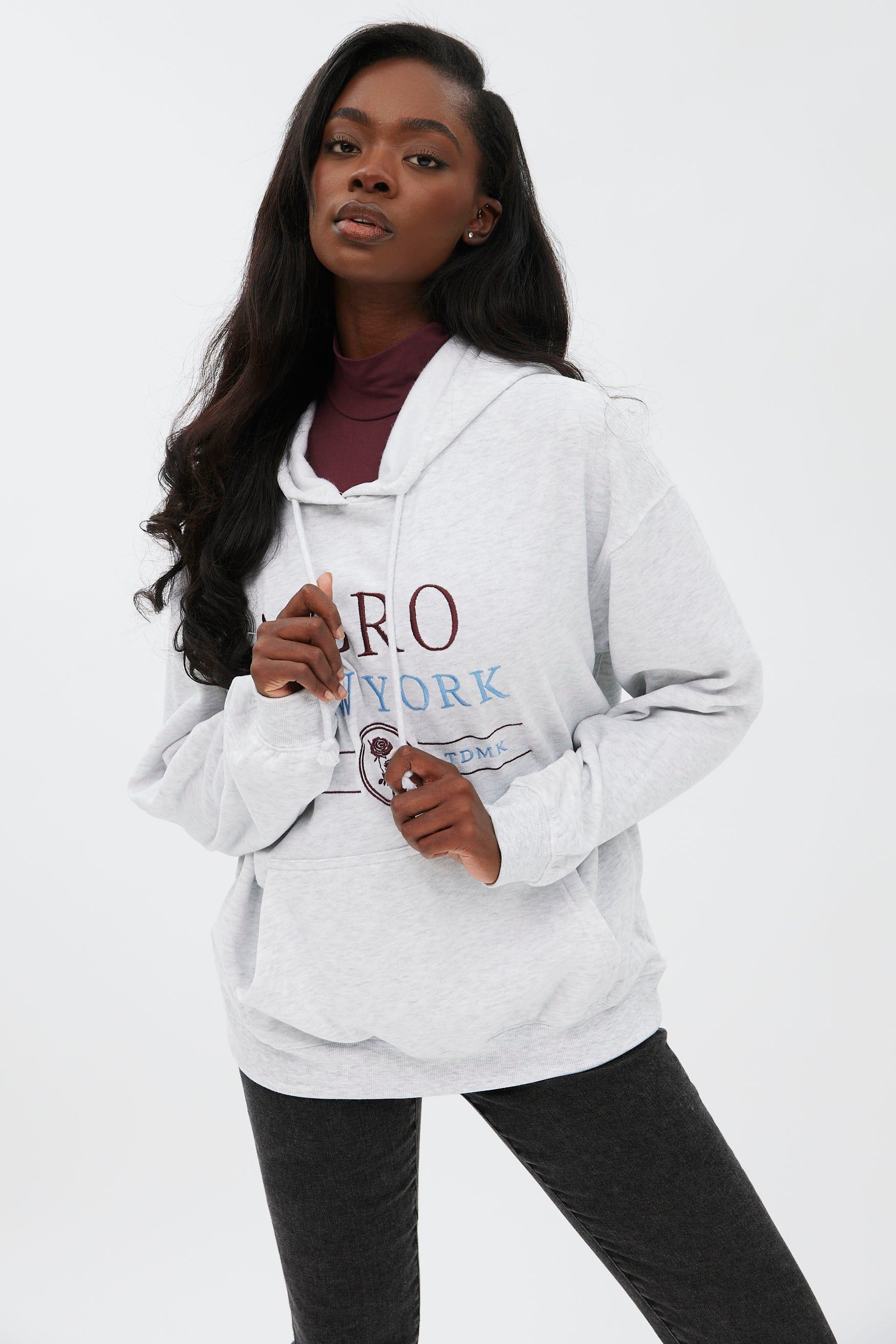 AERO NYC Graphic Boyfriend Pullover Hoodie sold by Bluenotes product image thumbnail 2