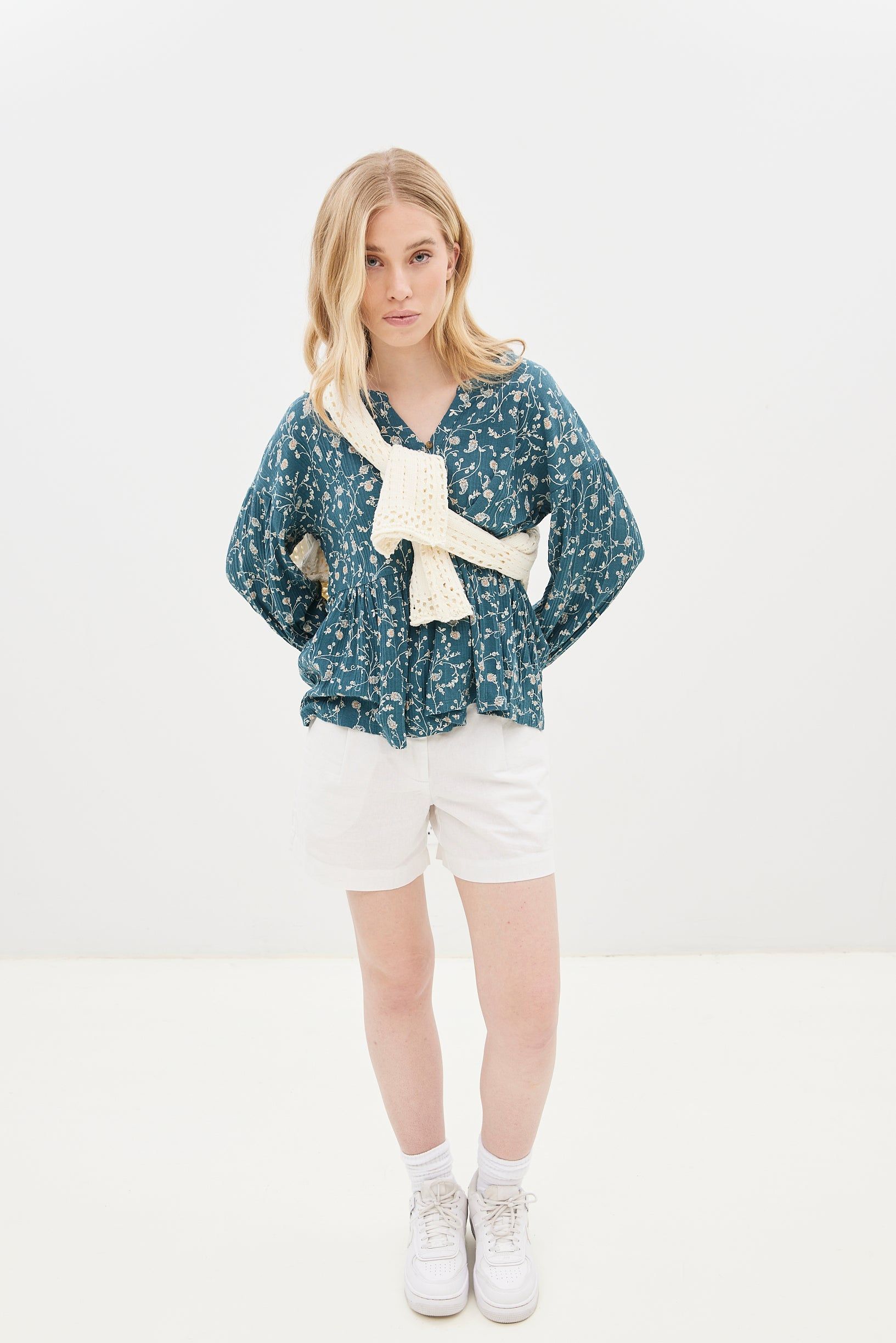 Printed Drop Shoulder Maya Top sold by Bluenotes product image thumbnail 3