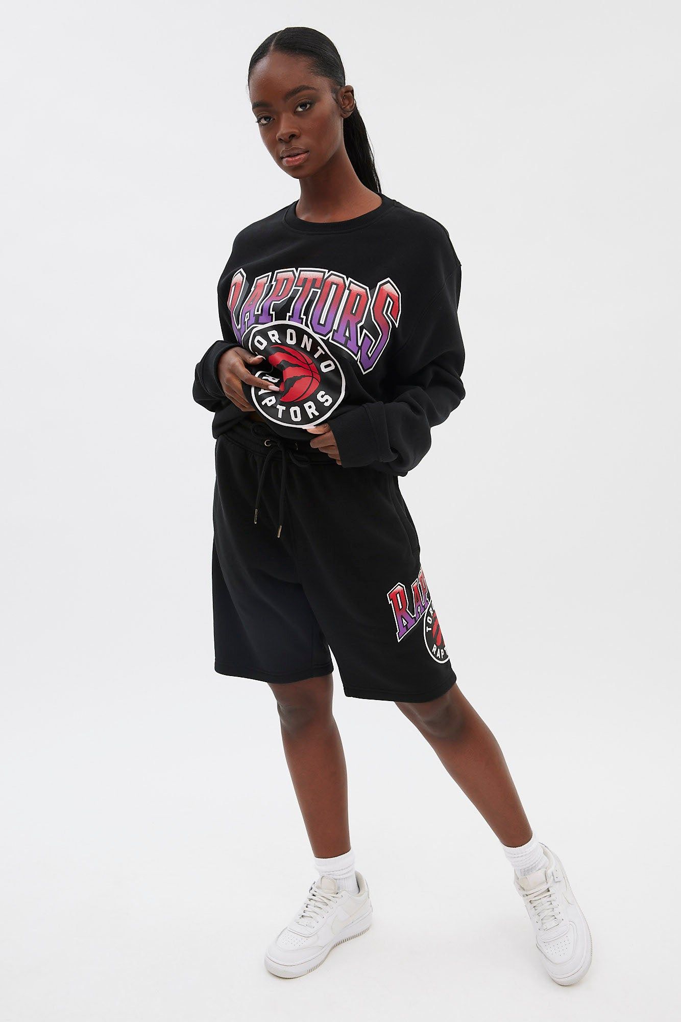 Toronto Raptors Graphic Fleece Short sold by Bluenotes