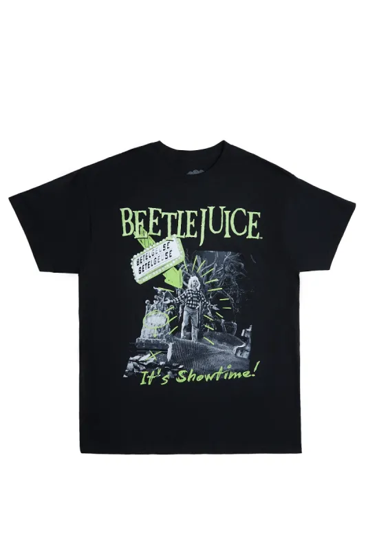 Beetlejuice Glow InThe Dark Graphic Tee sold by Bluenotes