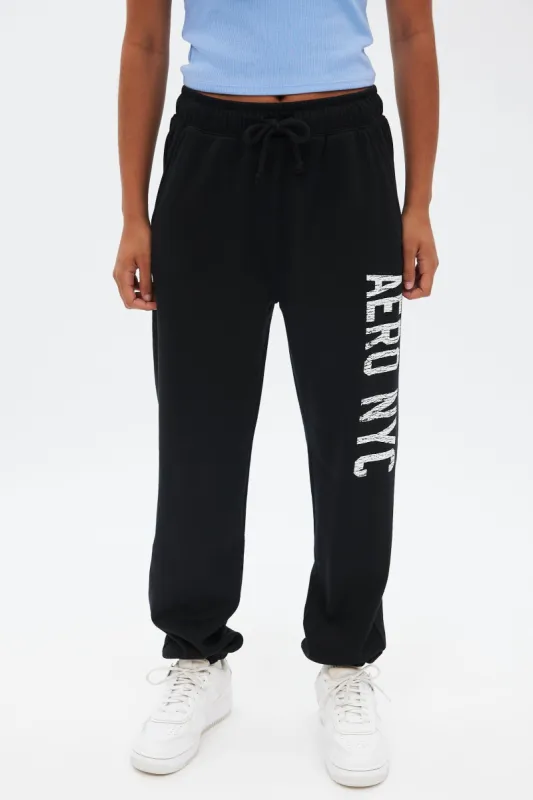 AERO NYC Graphic Boyfriend Jogger sold by Bluenotes