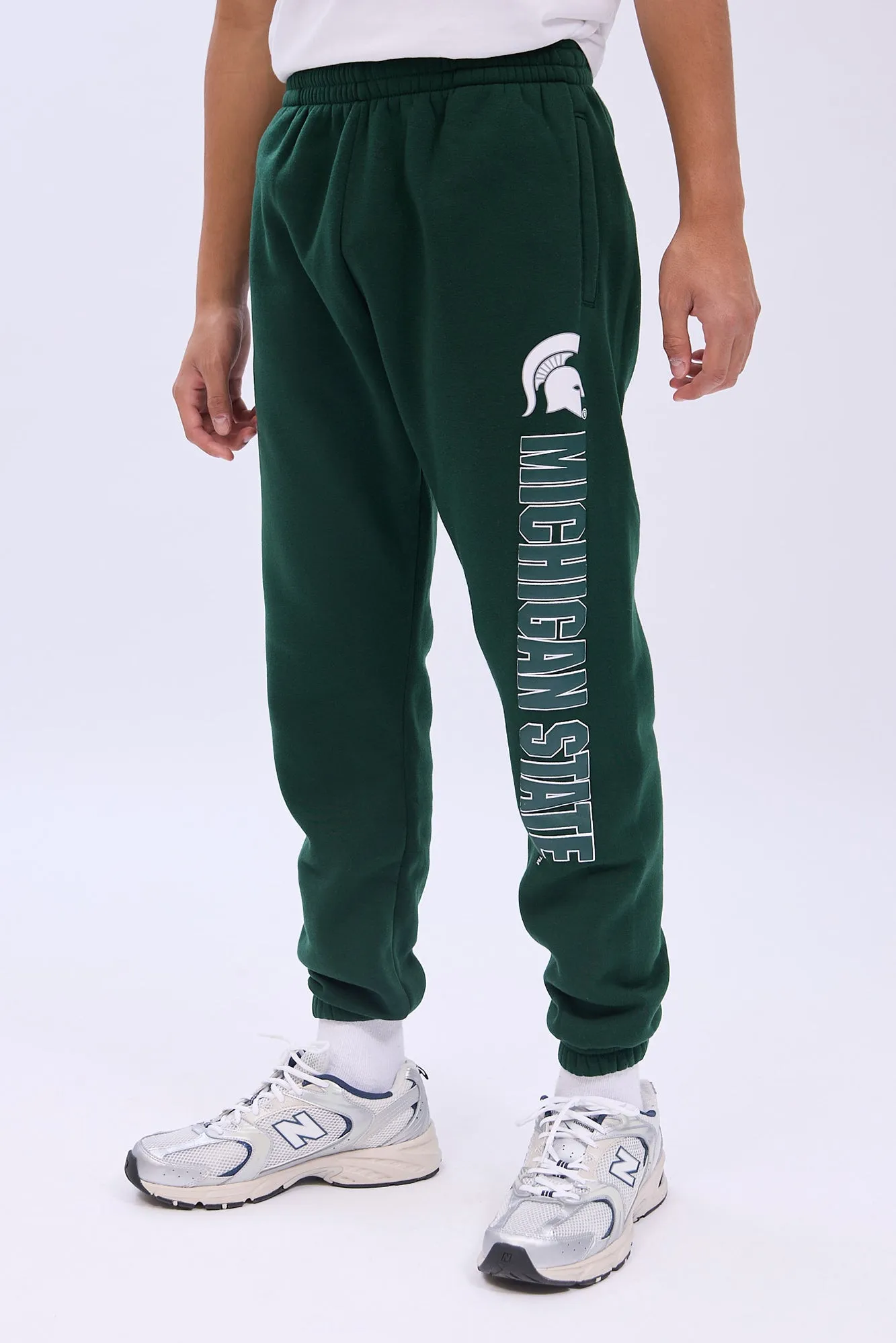 Michigan State Leg Print Sweatpants sold by Bluenotes