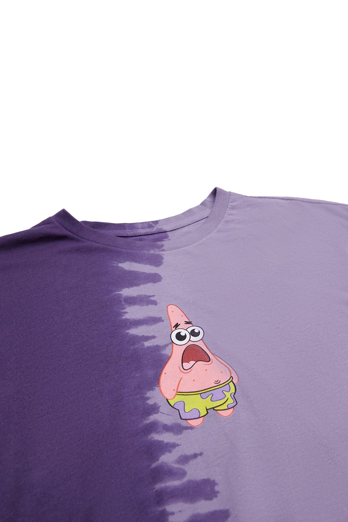 Patrick Star Graphic Split Tie Dye Tee sold by Bluenotes product image thumbnail 2