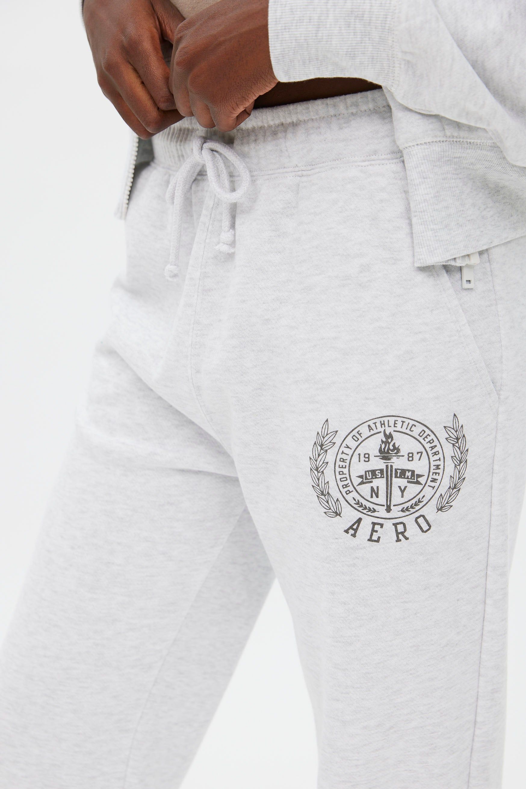 AERO Crest Graphic Boyfriend Jogger sold by Bluenotes product image thumbnail 3