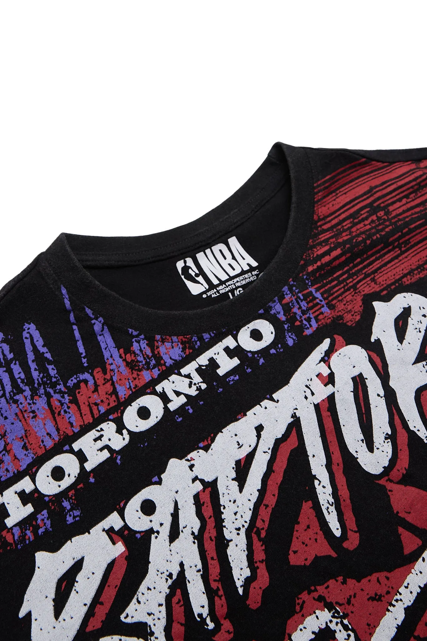 Toronto Raptors Graphic Tee sold by Bluenotes product image thumbnail 3