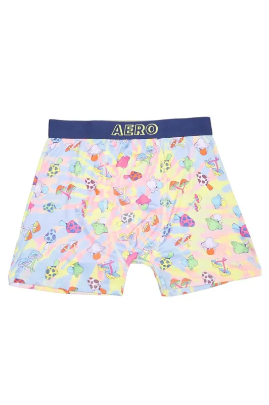 AERO Trippy Mushrooms Printed Boxer Briefs sold by Bluenotes