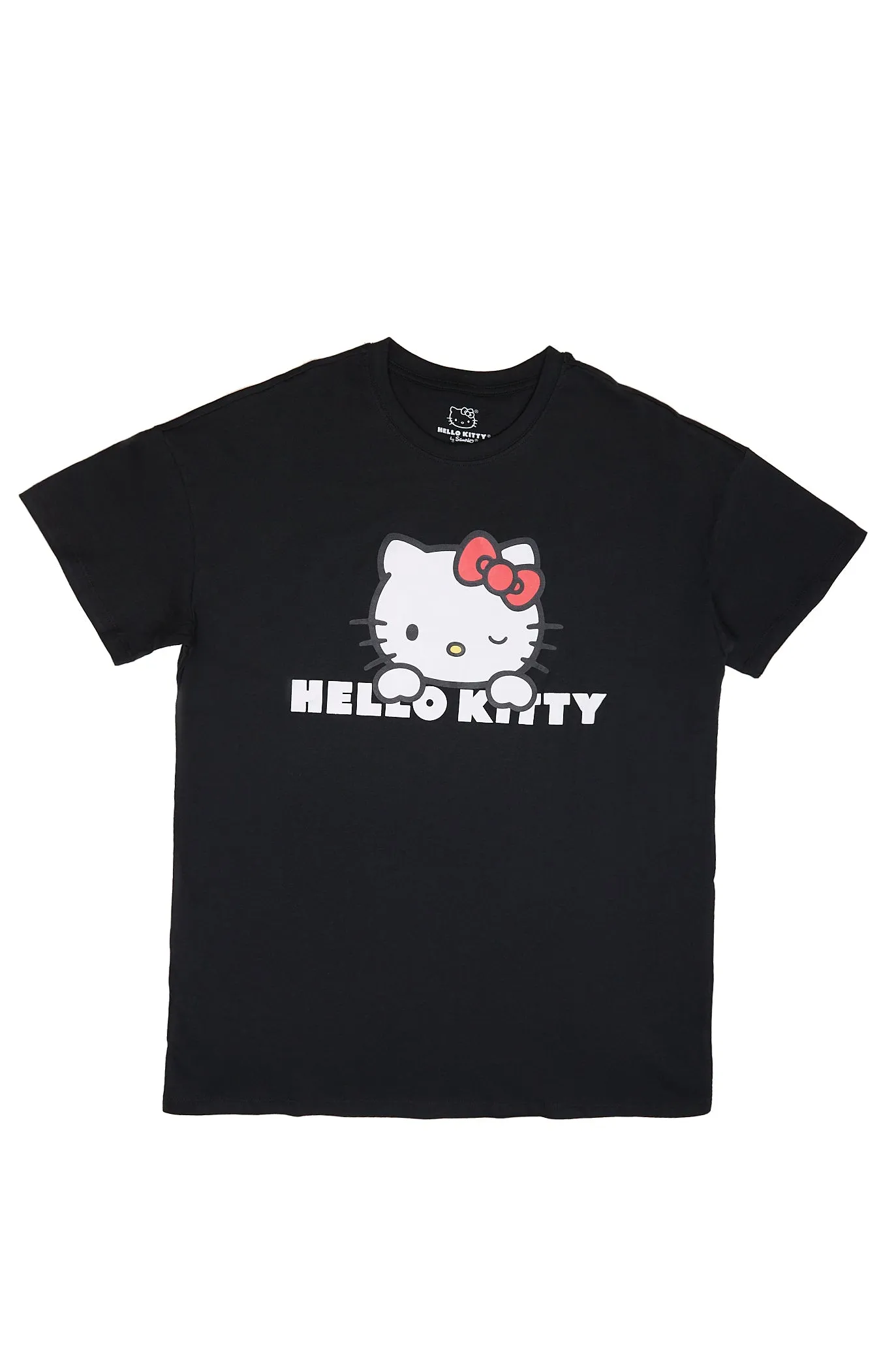 Hello Kitty Wink Graphic Relaxed Tee sold by Bluenotes