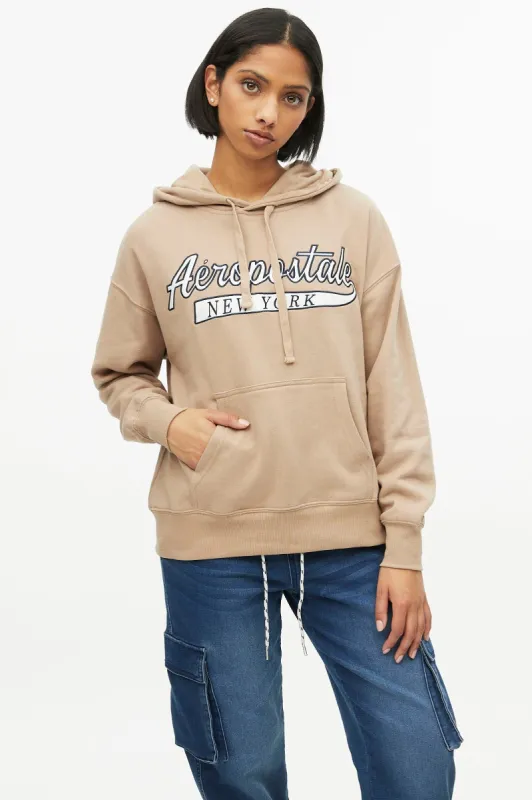 Aéropostale New York Graphic Boyfriend Pullover Hoodie sold by Bluenotes