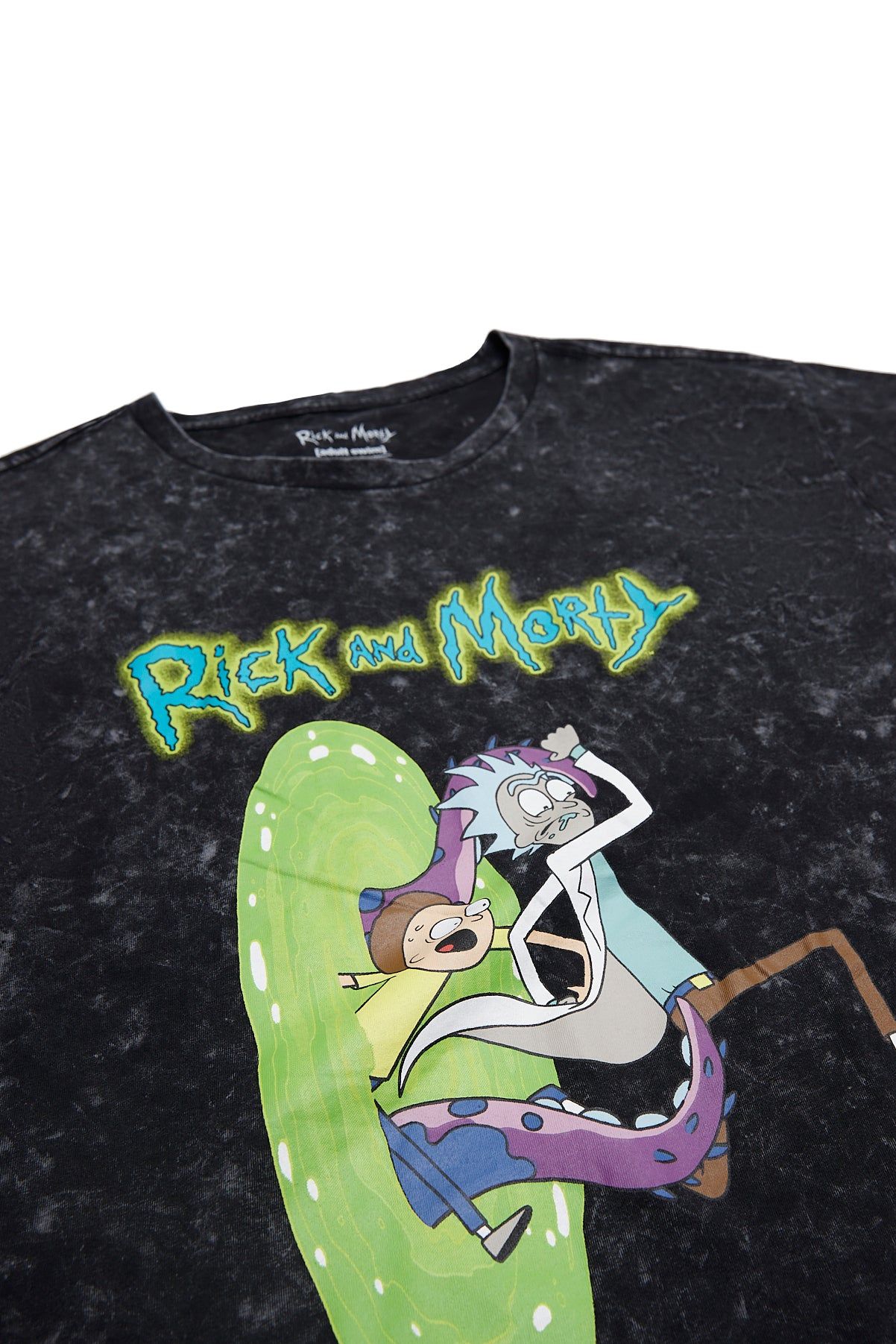 Rick And Morty Graphic Acid Wash Tee sold by Bluenotes product image thumbnail 2