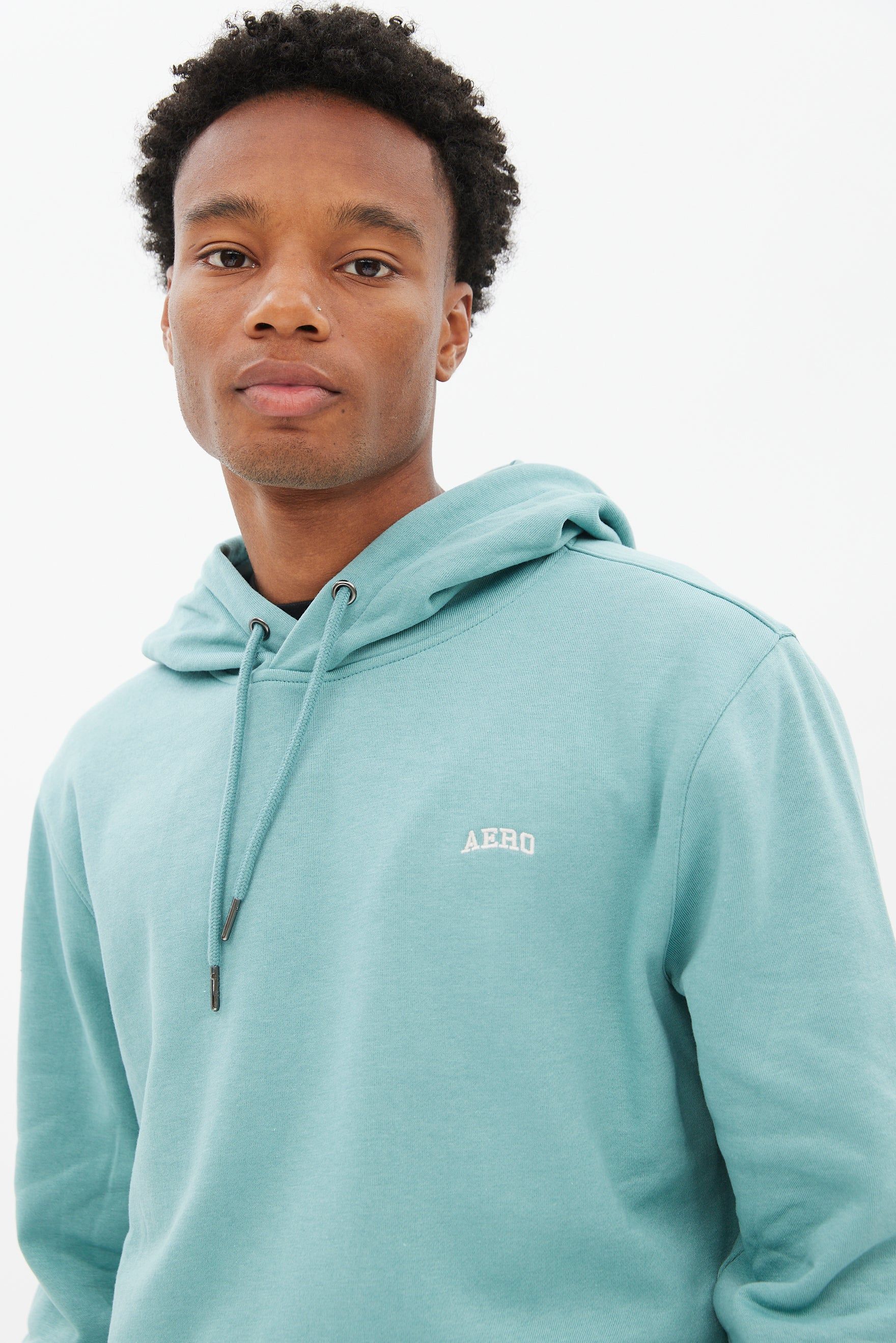 AERO Embroidered Relaxed Pullover Hoodie sold by Bluenotes product image thumbnail 22