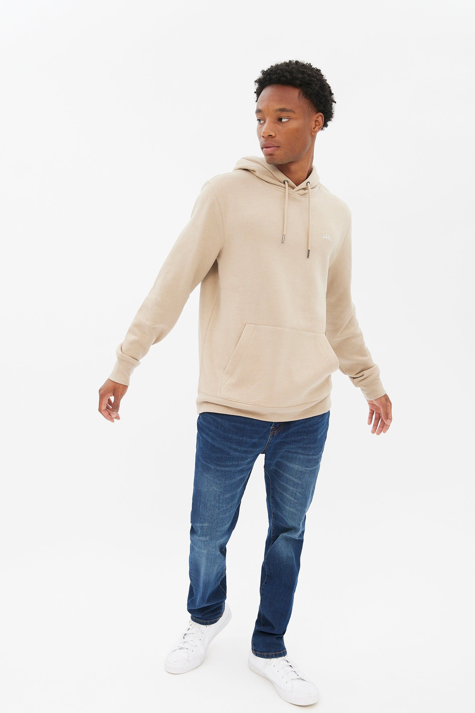 AERO Embroidered Relaxed Pullover Hoodie sold by Bluenotes product image thumbnail 21