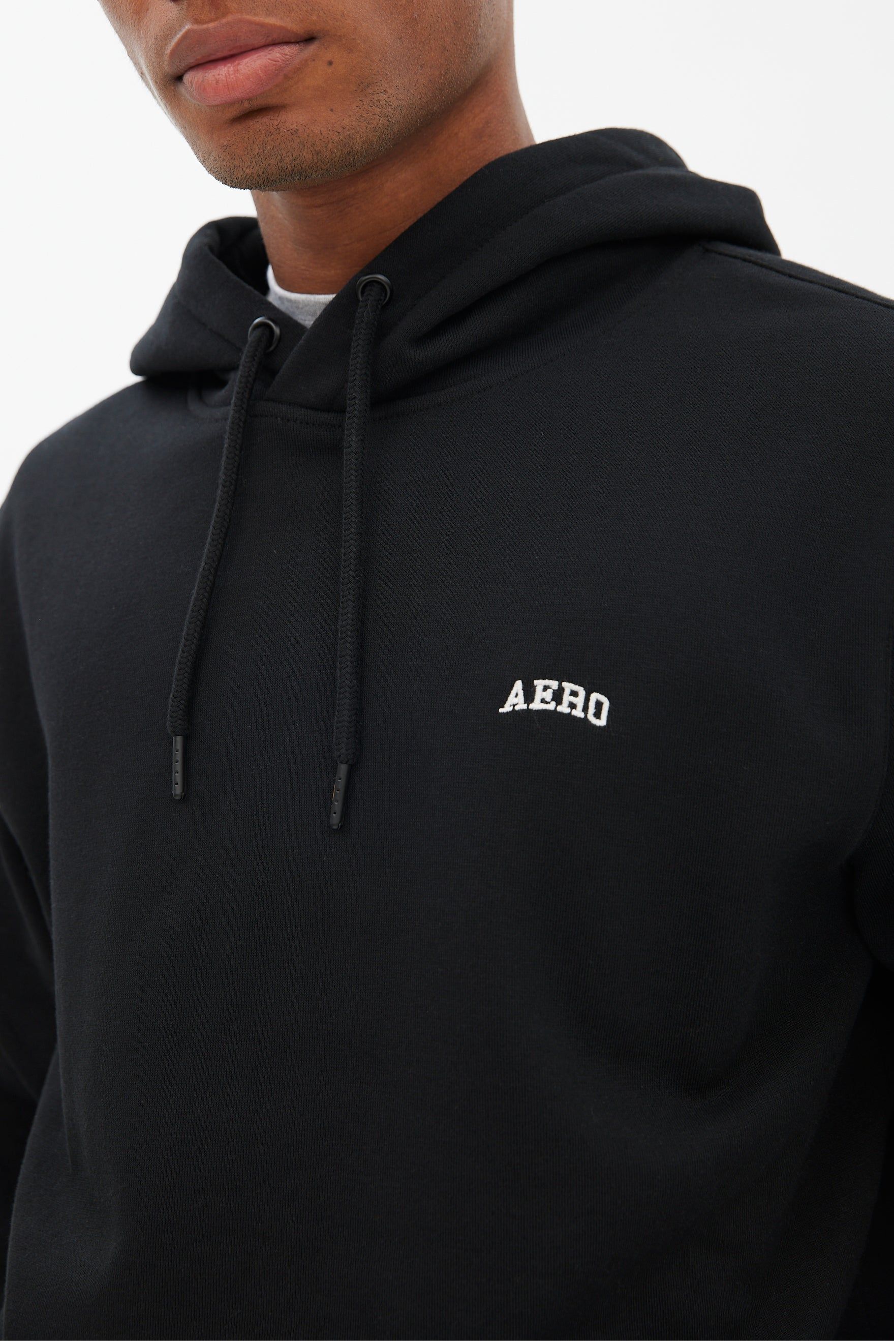 AERO Embroidered Relaxed Pullover Hoodie sold by Bluenotes product image thumbnail 3