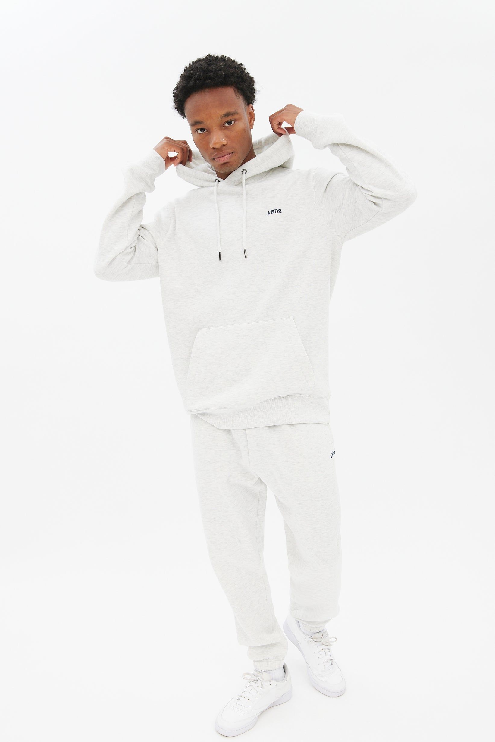 AERO Embroidered Relaxed Pullover Hoodie sold by Bluenotes product image thumbnail 17