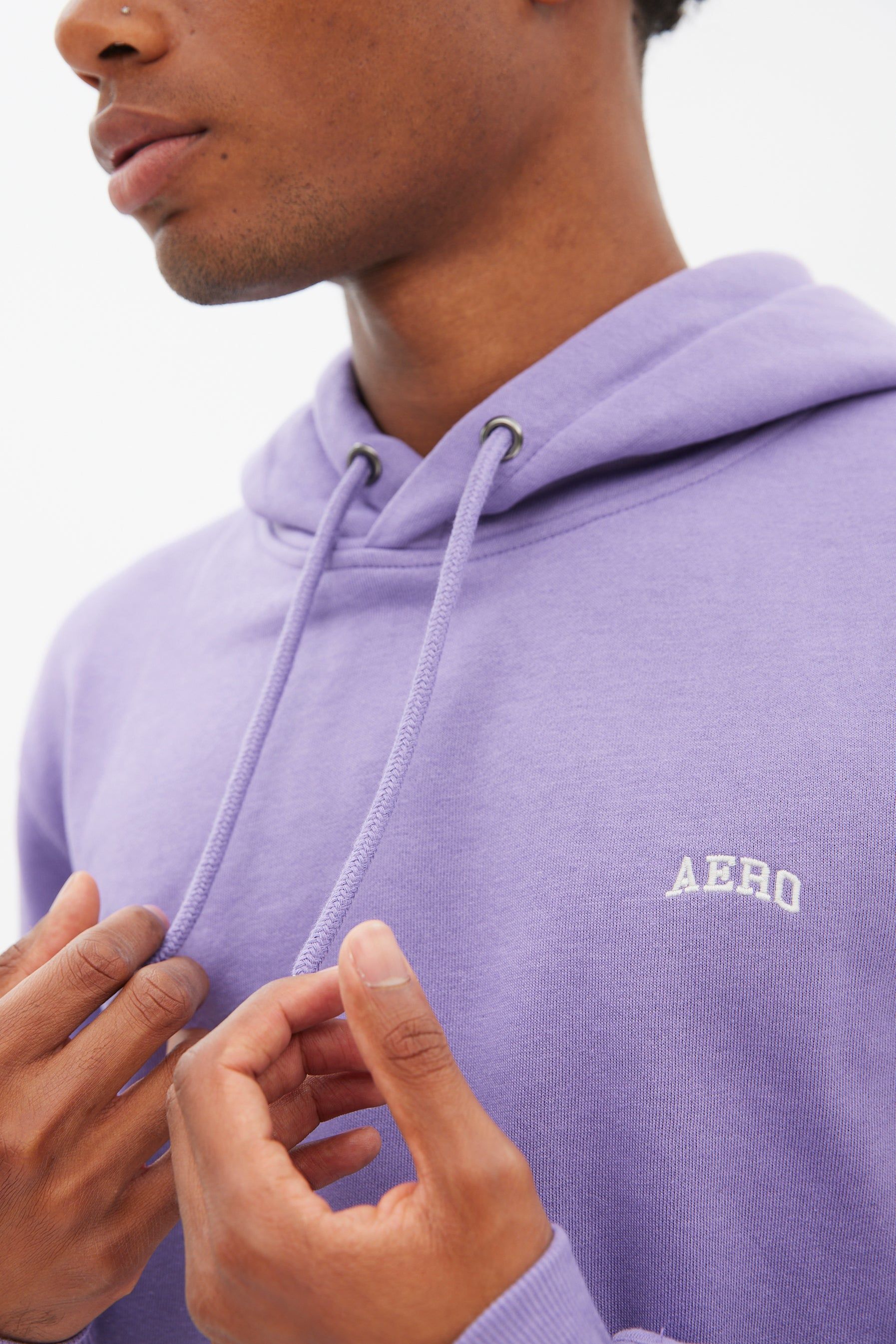 AERO Embroidered Relaxed Pullover Hoodie sold by Bluenotes product image thumbnail 26