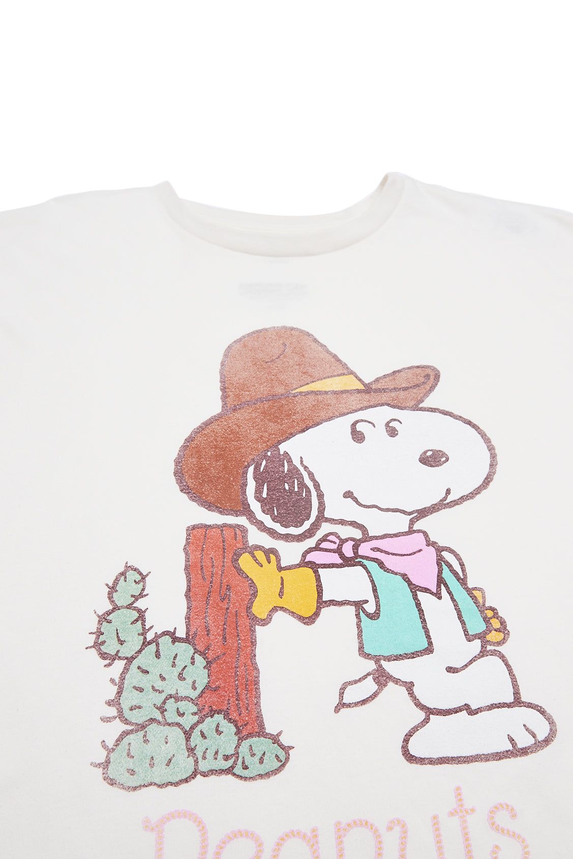 Peanuts Cowboy Graphic Oversized Tee sold by Bluenotes product image thumbnail 2