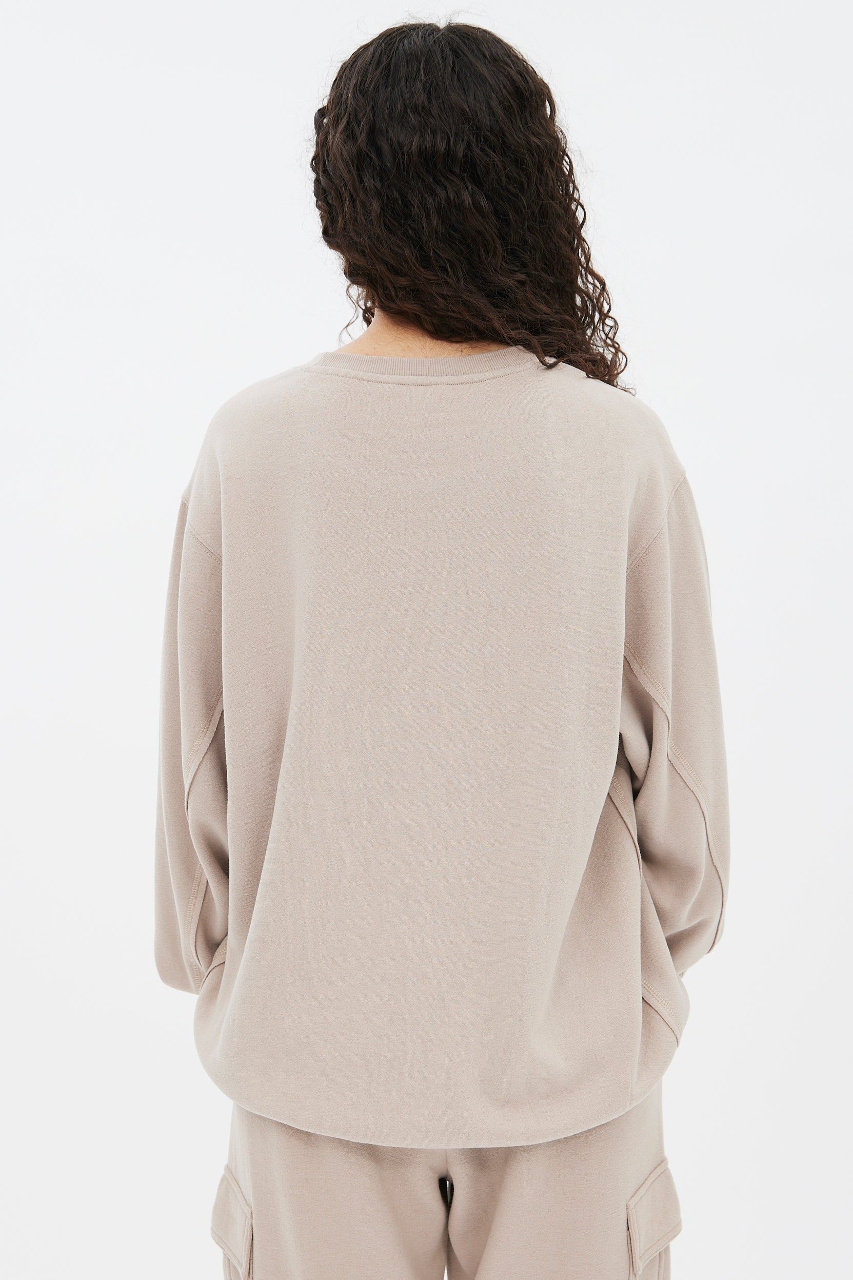 Moto Club Graphic Crew Neck Boyfriend Pullover Sweatshirt sold by Bluenotes product image thumbnail 4