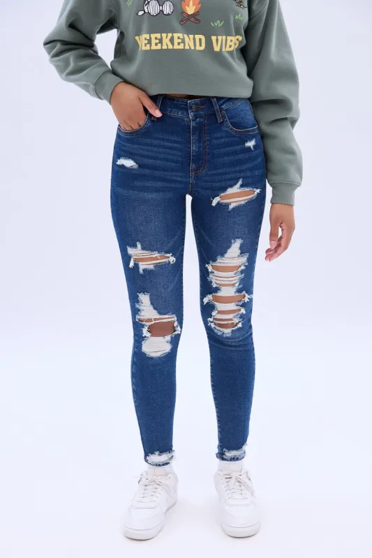 High Rise Jegging sold by Bluenotes