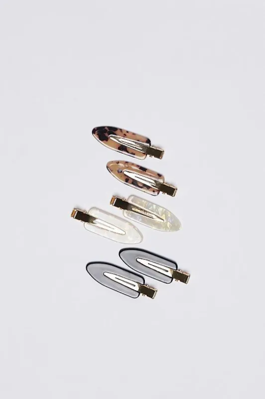 Crease-Free Hair Clips 6-Pack made by Bluenotes
