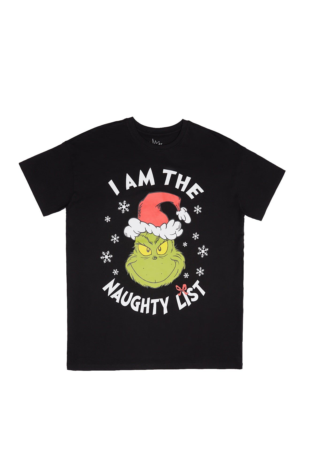 The Grinch I Am The Naughty List Graphic Relaxed Tee sold by Bluenotes