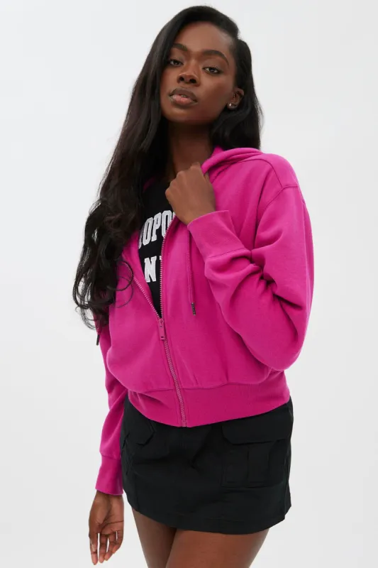 Zip-Up Midi Hoodie sold by Bluenotes