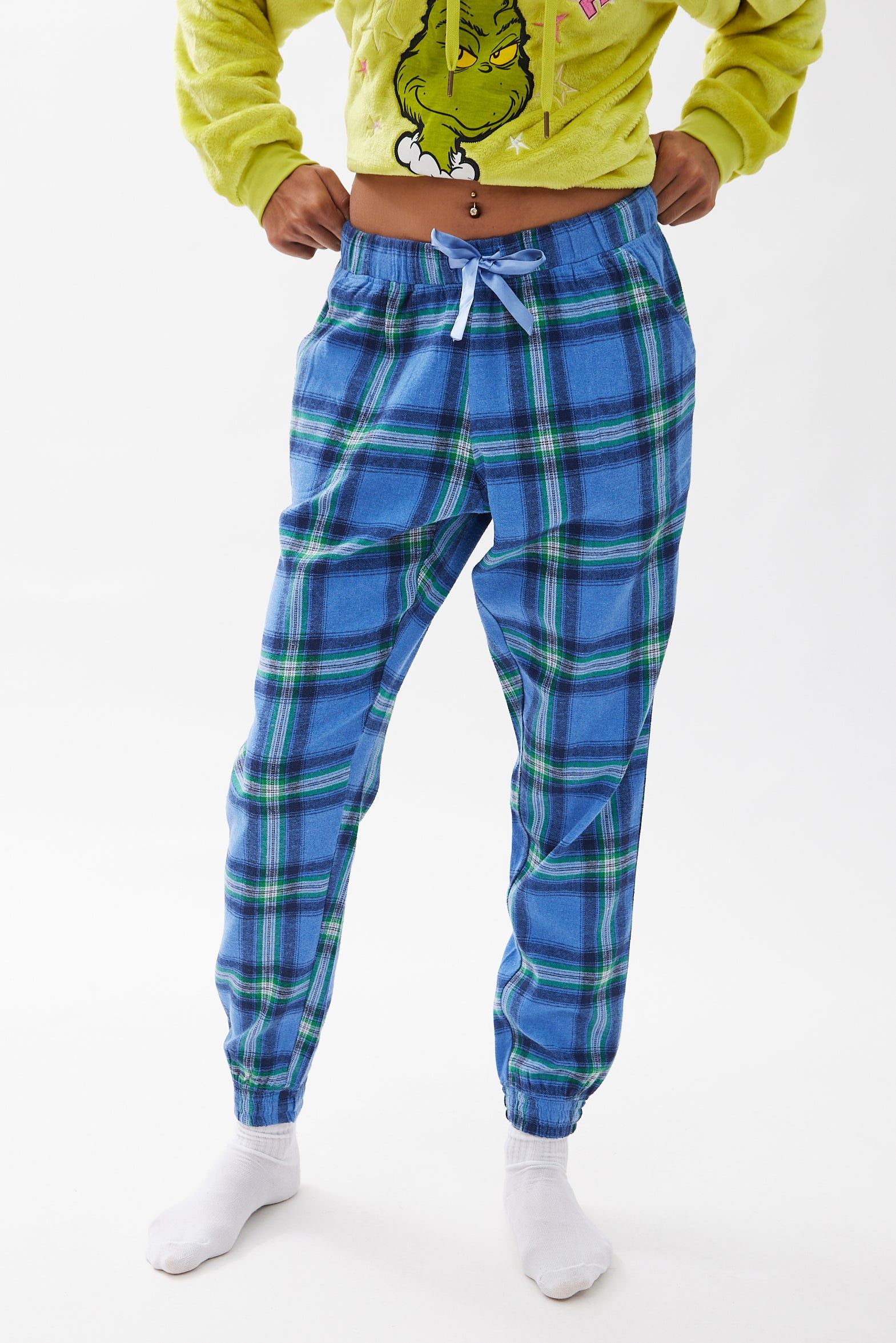Plaid Pajama Jogger sold by Bluenotes