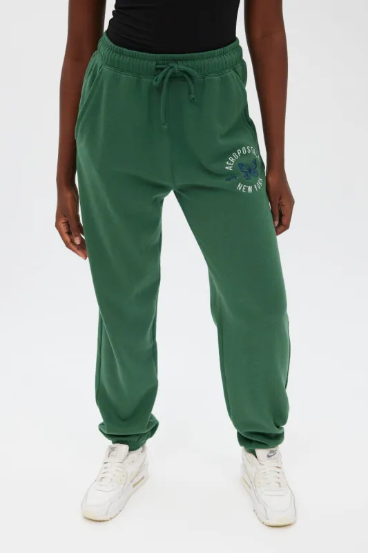 AERO Butterfly Graphic Boyfriend Jogger sold by Bluenotes