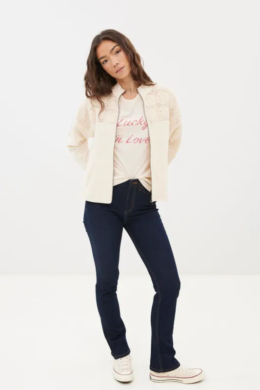 Lucky Brand High Rise Charlie Bootcut Jean 32" sold by Bluenotes