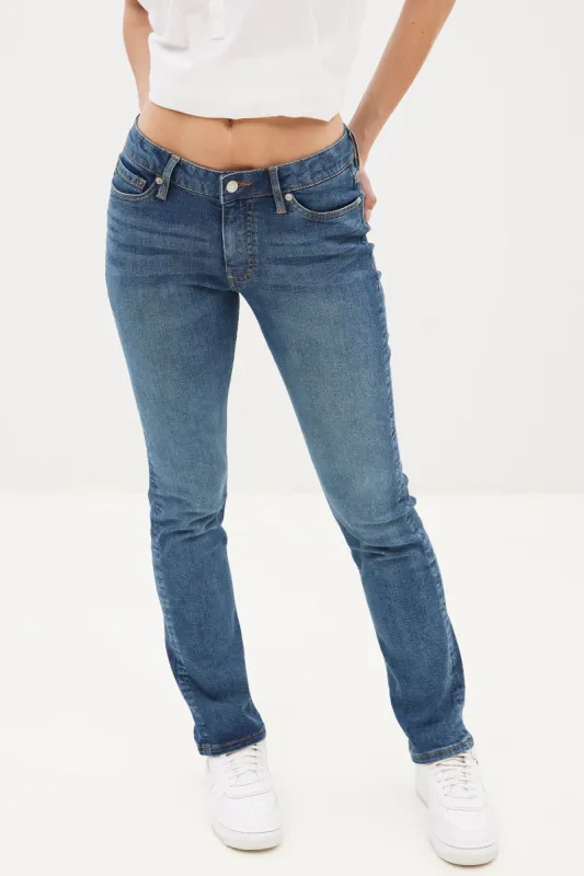 Lucky Brand Mid Rise Sweet Straight Jean 29" sold by Bluenotes