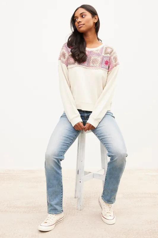 Mid Rise Sweet Straight Jean sold by Bluenotes
