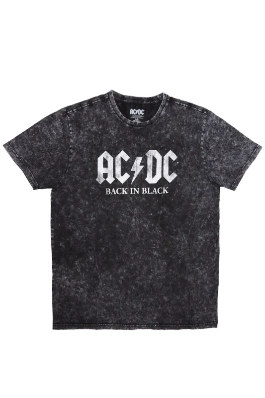 AC/DC Back In Black Graphic Tee sold by Bluenotes