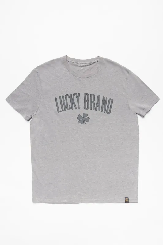 Lucky Brand Vintage Clover Tri-Blend Tee sold by Bluenotes