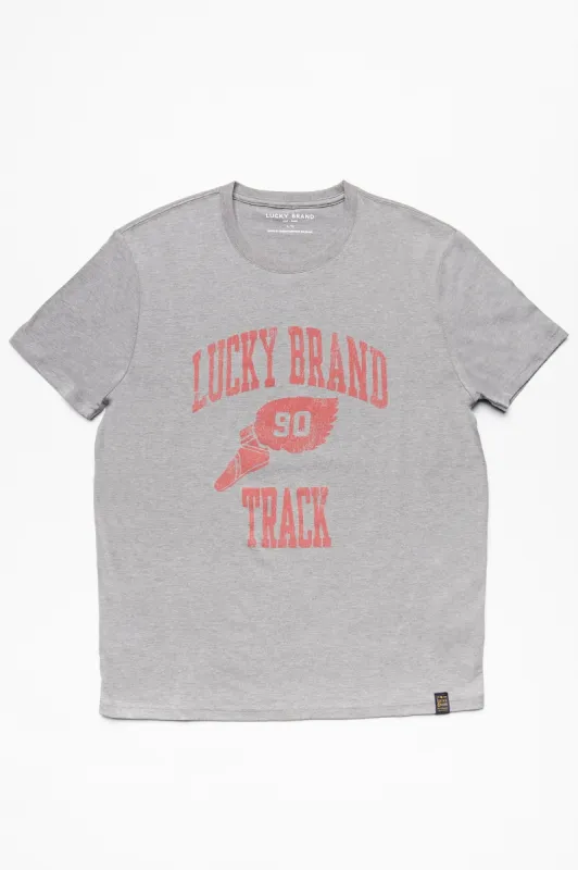 Lucky Brand Track 90 Tri-Blend Tee sold by Bluenotes