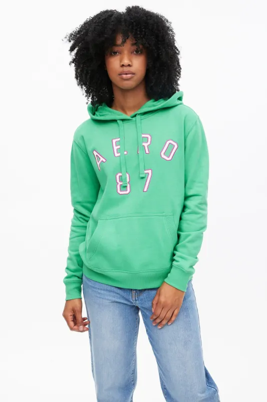 Aéropostale 87 Graphic Classic Pullover Hoodie sold by Bluenotes