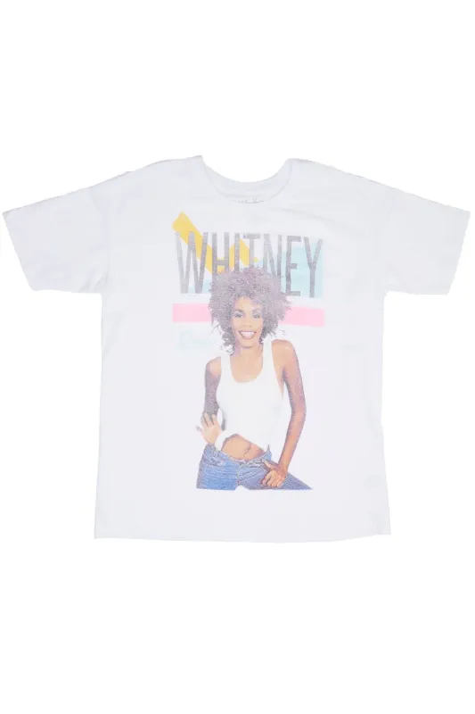 Whitney Houston Graphic Oversized Tee sold by Bluenotes
