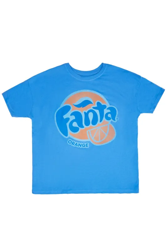 Fanta Orange Graphic Boyfriend Tee made by Aeropostale