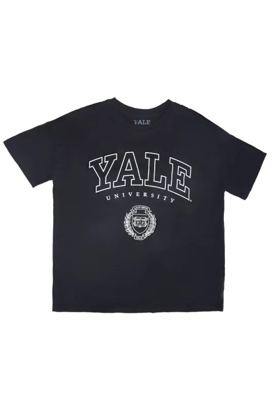 Yale University Graphic Boyfriend Tee sold by Bluenotes