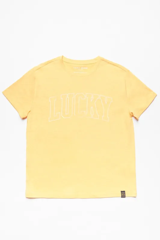 Lucky Brand Tri-Blend Tee sold by Bluenotes